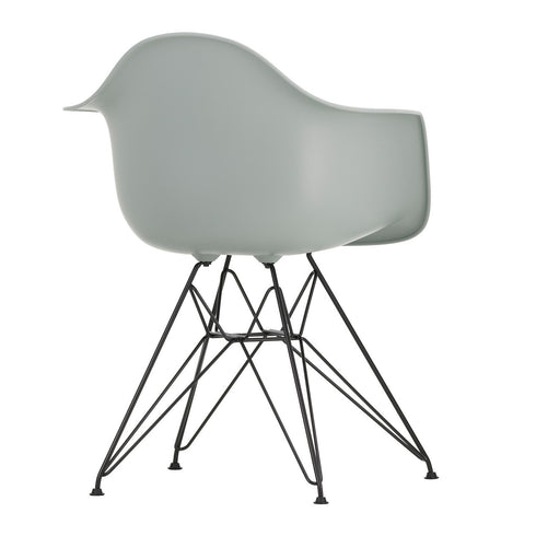 Cadeira de Braços em Plástico Eames DAR / Base Preta
